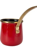 Emsan Troy Orta Boy Cezve Kırmızı - Görsel 2