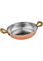 Karaca Alacahöyük Bakır Sahan 14 cm