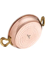 Karaca Alacahöyük Bakır Sahan 14 cm - Görsel 2